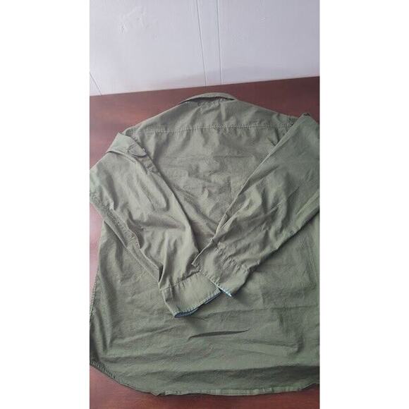 Clear Water Outfitters Cotton long Sleeve Button Down Shirt Size Large - Picture 4 of 5